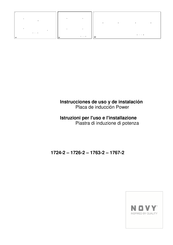 Novy 1726-2 Instrucciones De Uso