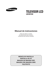 Samsung LW24R15W Manual De Instrucciones