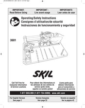 Skil 3600 Instrucciones De Funcionamiento Y Seguridad