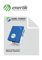 enertik SAMIL POWER SolarRiver 1700TL Manual Usuario