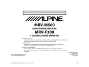 Alpine MRV-M500 Manual De Operación