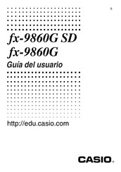 Casio fx-9860G SD Guia Del Usuario