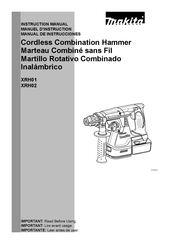 Makita XRH01 Manual De Instrucciones