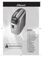 Rexel Prostyle+ Manual De Instrucciones