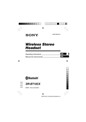 Sony DR-BT10CX Manual De Instrucciones