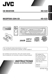 JVC KD-S32 Manual De Instrucciones