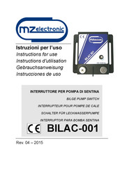 MZ electronic BILAC-001 Instrucciones De Uso