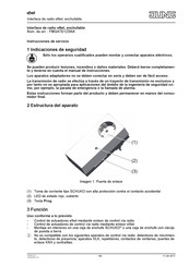 Jung FMGATE1ZSNA Instrucciones De Servicio