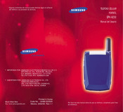 Samsung SPH-A250 Manual Del Usuario