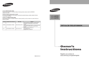 Samsung LN-S4695 Instrucciones Del Propietario