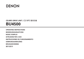 Denon BU4500 Instrucciones De Funcionamiento