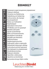 LeuchtenDirekt E0040027 Instrucciones De Manejo