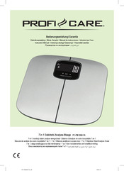 Profi Care PC-PW 3006 FA Manual De Instrucciones