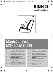 Waeco MagicComfort MSH50 Instrucciones De Montaje