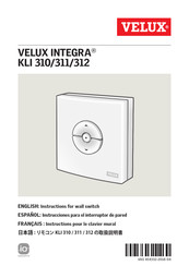 Velux INTEGRA KLI 310 Instrucciones