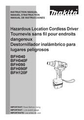 Makita BFH040 Manual De Instrucciones