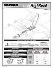 Yakima HighRoad Instrucciones De Instalación