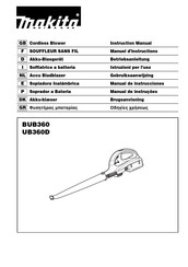 Makita UB360D Manual De Instrucciones