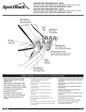 Sportrack SR3161 Manual De Instalación