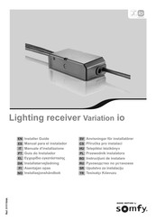 SOMFY Variation io Manual Para El Instalador