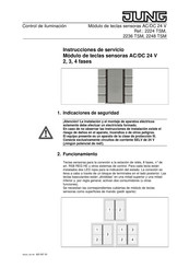 Jung 2224 TSM Instrucciones De Servicio