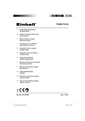EINHELL 44.125.60 Manual De Instrucciones Original