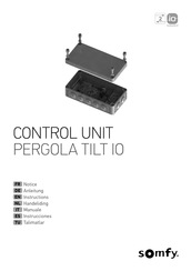 SOMFY PERGOLA TILT IO Instrucciones