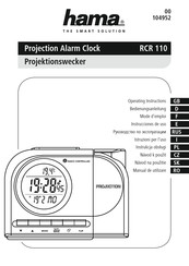 Hama RCR 110 Instrucciones De Uso