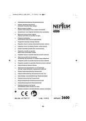 Neptun Premium NPHA-E 3600 Manual De Instrucciones