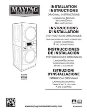 Maytag Commercial MLG22PN Instrucciones De Instalación