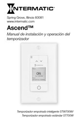 Intermatic Ascend STW700W Manual De Instalación Y Operación