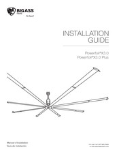 Big Ass Fans Powerfoil X3.0 Guia De Instalacion