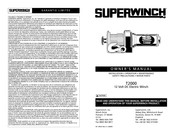 Superwinch T2000 Manual Del Propietário