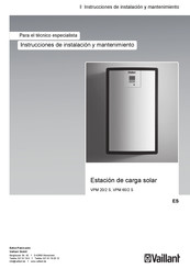 Vaillant 00100139 Instrucciones De Instalación Y Mantenimiento