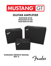 Mustang Fender GT40 Manual Instrucciones De Uso