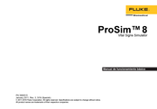 Fluke ProSim 8 Manual De Funcionamiento Básico