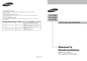 Samsung LN-S3738D Manual Del Usuario