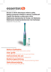 Essentiel EBDEPE1 PULSE KID Instrucciones De Uso