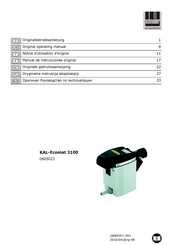 Schneider Airsystems D605023 Manual De Instrucciones