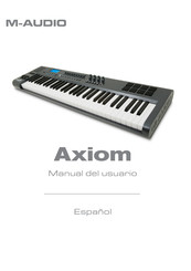 M-Audio Axiom Manual Del Usuario