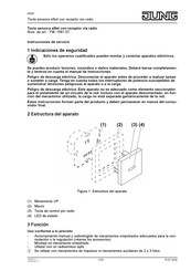 Jung eNet FM 1561 07 Serie Instrucciones De Servicio