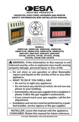 Desa Hearth Products GWRN30B Manual De Instalación