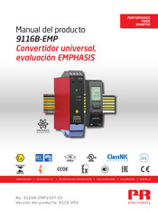 PR electronic 9116B-EMP Manual Del Producto