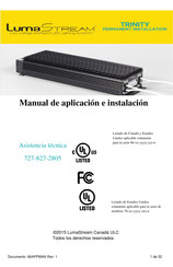 LumaStream 70-08-0600-40D-3 Manual De Aplicación E Instalación