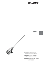 Balluff BMD 1L Serie Manual Del Usuario