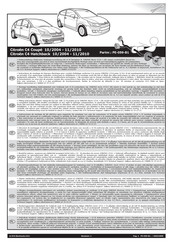 ECS Electronics 200319NN Instrucciones De Montaje