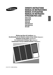 Samsung AW127JE Manual De Instrucciones