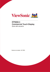 ViewSonic IFP9850-3 Guia Del Usuario