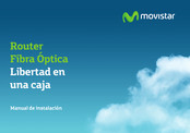 movistar Fibra Óptica Manual De Instrucciones