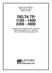 Unitek DELTA TR 3000 Manual Del Usuario